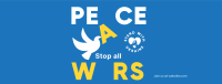 Peace For Ukraine  Facebook Cover