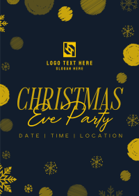 Christmas Eve Party Poster