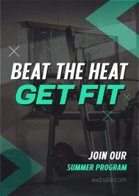 Summer Fitness Program Flyer