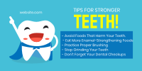 Stronger Teeth Twitter Post Image Preview