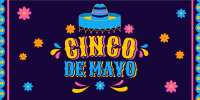 Colorful Hat in Cinco De Mayo Twitter Post