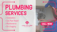 Plumbing Pipes Repair Animation