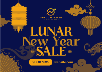 Lunar New Year Sale Postcard