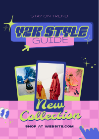 New Collection Y2K Style Guide Poster