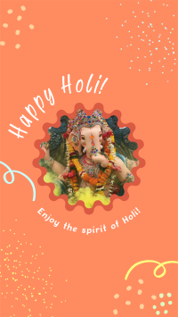Happy Holi Festival Instagram Story
