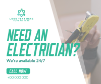 Electrical Maintenance Handyman Facebook Post