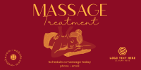 Best Massage Treatment Twitter Post