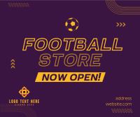 Football Supplies Facebook Post