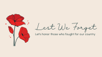 Lest We Forget Facebook Event Cover