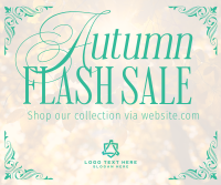 Autumn Flash Sale Facebook Post