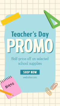 Teacher's Day Deals Instagram Reel