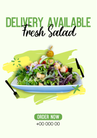 Fresh Salad Flyer