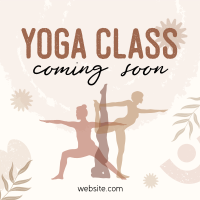 Yoga Class Coming Soon Instagram Post Image Preview