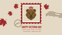 Victoria Day Bear Stamp Facebook Event Cover