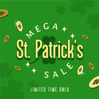 St. Patrick's Mega Sale Linkedin Post