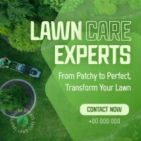 Lawn Care Experts Instagram Post Design