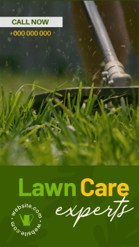 Lawn Care Experts Instagram Reel Image Preview