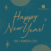 Wonderful New Year Welcome Instagram Post Image Preview