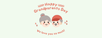 Happy Grandparents Day Facebook Cover Image Preview