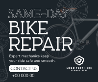 Bike Repair Shop Facebook Post