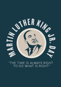 Martin Luther King Jr Day Poster