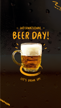 International Beer Day Facebook Story