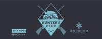 Hunters Club Facebook Cover Design