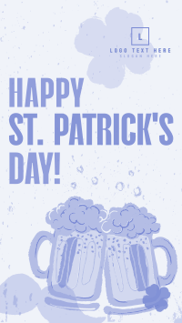 St. Patrick's Beer Greeting Facebook Story