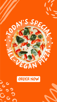 Vegan Pizza Facebook Story