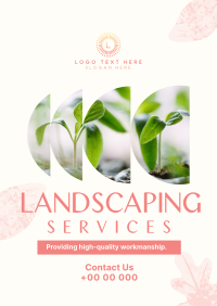 Professional Landscaping Services Flyer