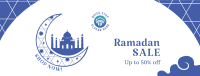 Ramadan Moon Discount Facebook Cover Image Preview