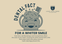 Whiter Smile Postcard Design