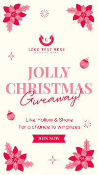 Jolly Christmas Giveaway Facebook Story