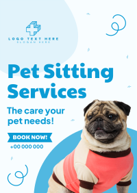 Puppy Sitting Service Flyer