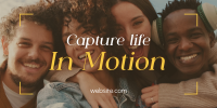 Capture Life in Motion Twitter Post