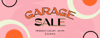 Garage Sale Circles Facebook Cover Design