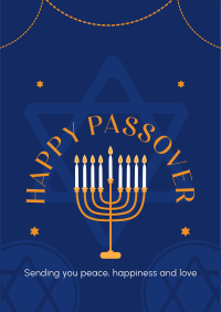 Happy Passover Greetings Poster