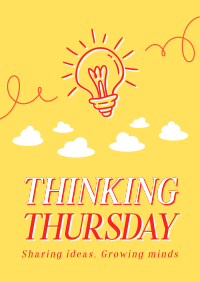 Thinking Thursday Ideas Poster