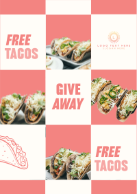 Tacos Giveaway Flyer