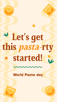 World Pasta Greeting Instagram Story