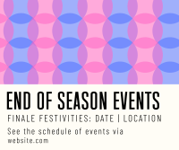 Modern Agnostic Season End Events Facebook Post