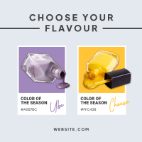 Choose Your Flavour Instagram Post