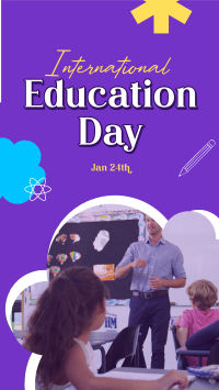 Education Day Learning Instagram Story