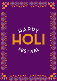 Holi Fest Poster