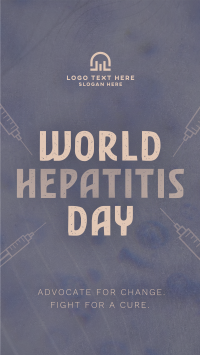 Minimalist Hepatitis Day Awareness Instagram Reel