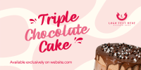 Triple Chocolate Decadence Twitter Post