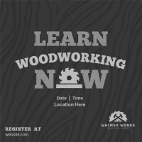 Woodworking Course Instagram Post Image Preview