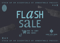 Pixel Urban Sale Postcard