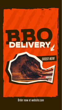 Grilled Barbecue Delivery Instagram Reel Design