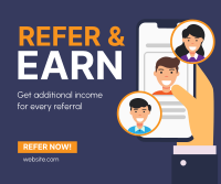 Refer and Earn Facebook Post